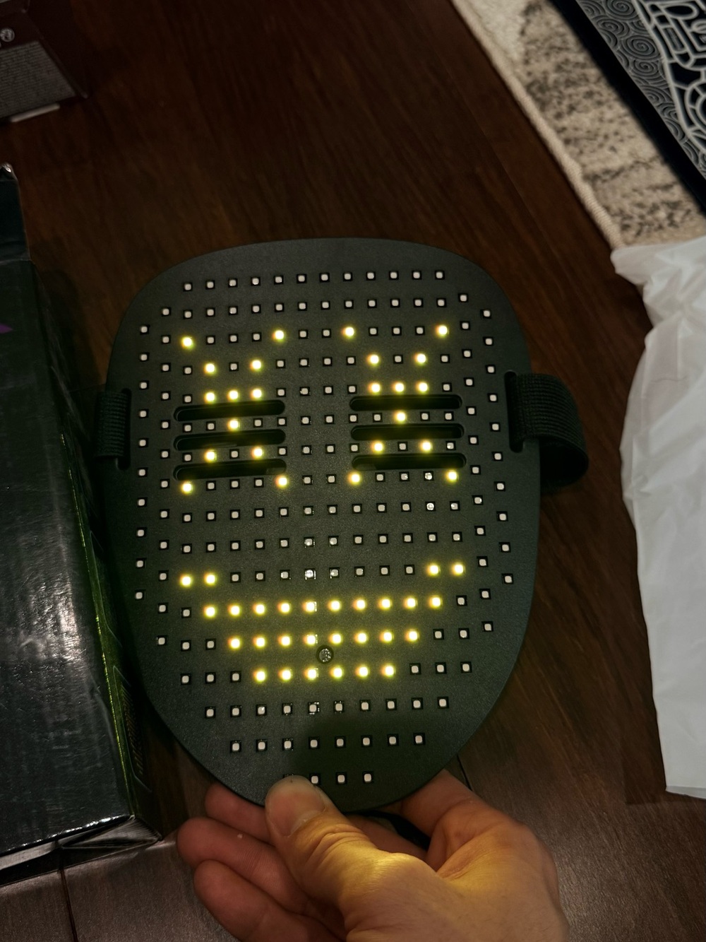 Done ✅✅✅ LED Mask with Multicolor Pixel Face - Picture 2 of 13